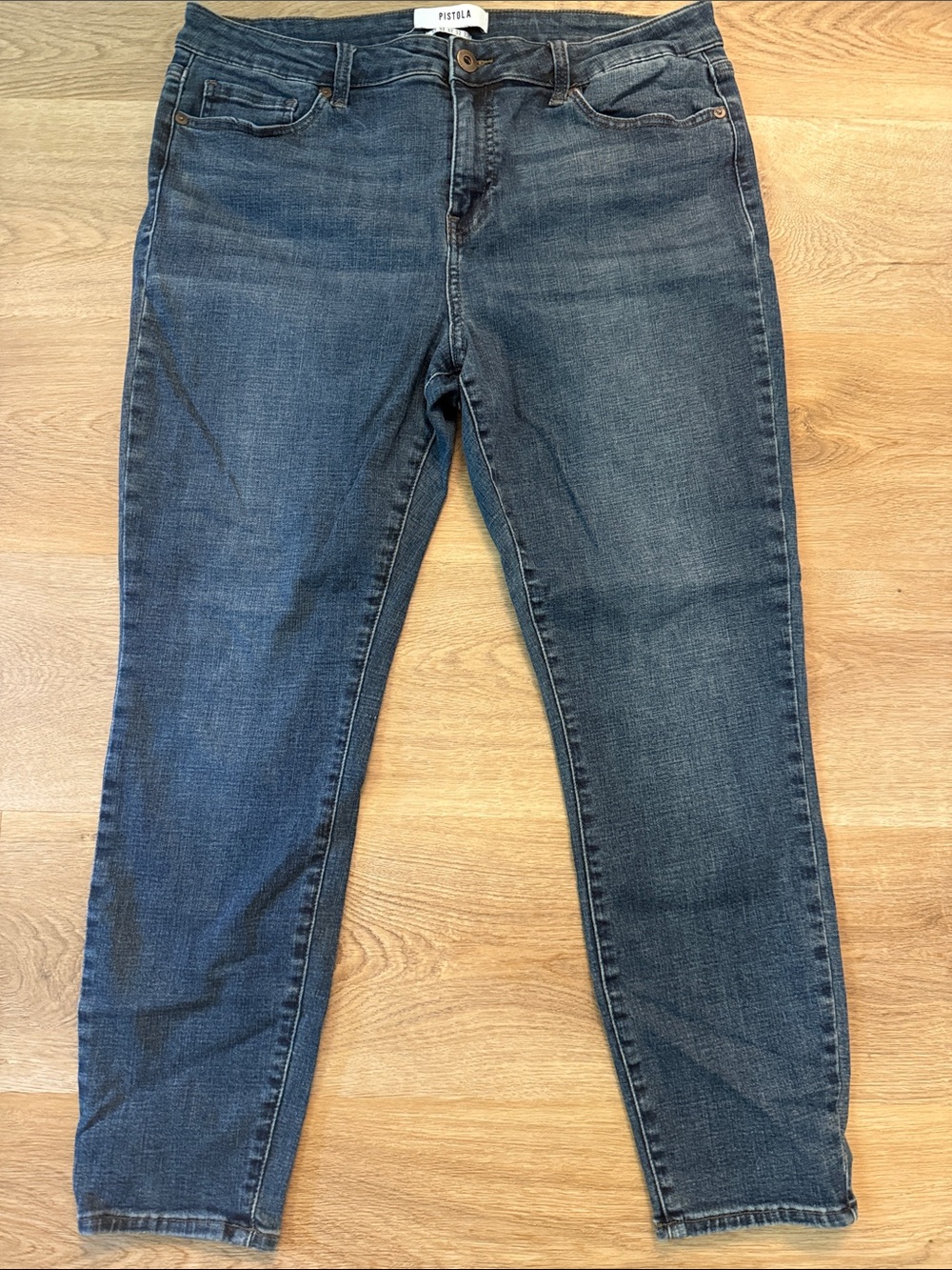 pistola Dark Blue Skinny Stretch Jeans